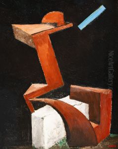 Character Seated by Julio Gonzalez