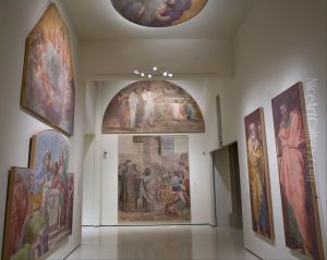Mural paintings from the Herrera Chapel by Annibale Carracci