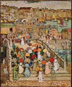Ponte della Paglia by Maurice Prendergast