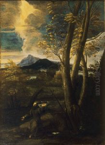 St. Francis in Ecstasy by Salvator Rosa