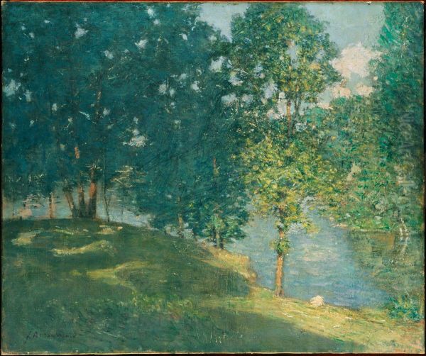 Afternoon by the Pond - view 1
