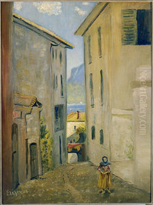 Street in Lugano Street in Lugano