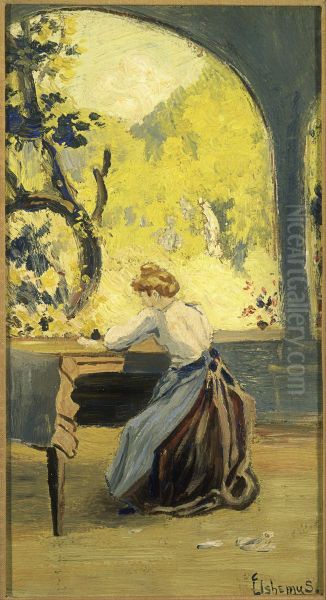 Verandah in Spring - view 1