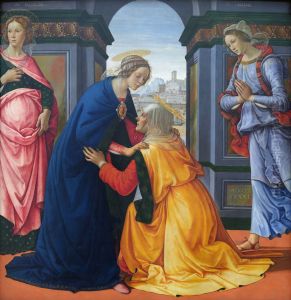 La Visitation avec Marie-Jacobie et Marie-Salome
