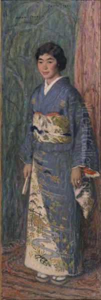 Portrait of a Japanese Woman (Mrs. Kuroki) - view 1