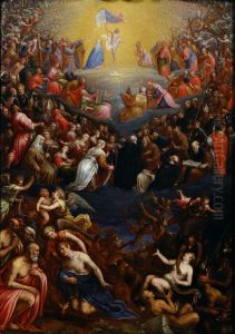 The Last Judgement by Leandro Bassano