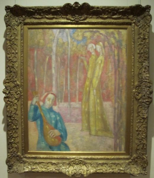 Self-Portrait as a Troubadour - view 1