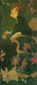 Young Girl Sitting with a Rabbit by Pierre Bonnard