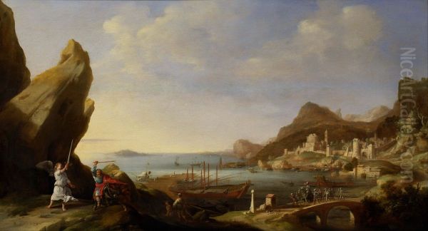 Coastal Landscape with Balaam and the Ass - view 1