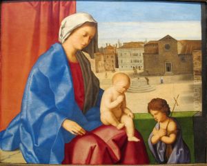 The Madonna and Child with the Infant Saint John the Baptist