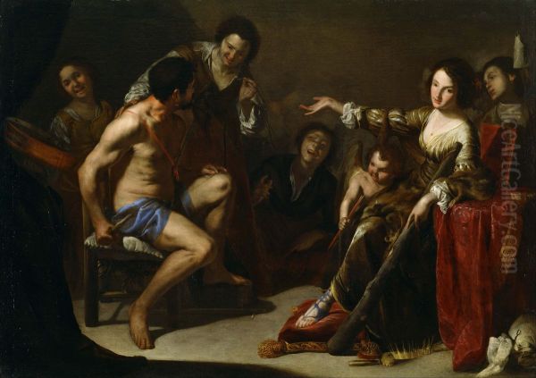 Hercules and Omphale - view 1