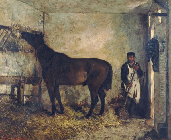 Horse in a Stable - view 1