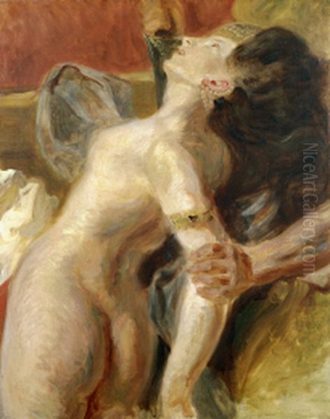 Study for "The Death of Sardanapalus" - view 1