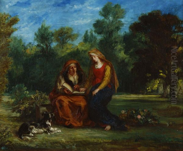 The Education of the Virgin - view 1
