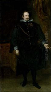 Diego Felipe de Guzman, Marquis of Leganes by Sir Anthony Van Dyck