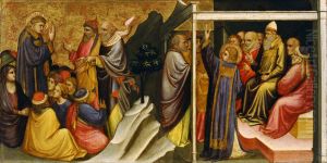 St. Stephen Preaching / St. Stephen before the High Priest and Elders of the Sanhedrin by Mariotto Di Nardo