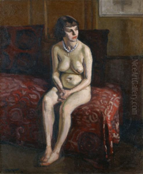 sitting nude - view 1