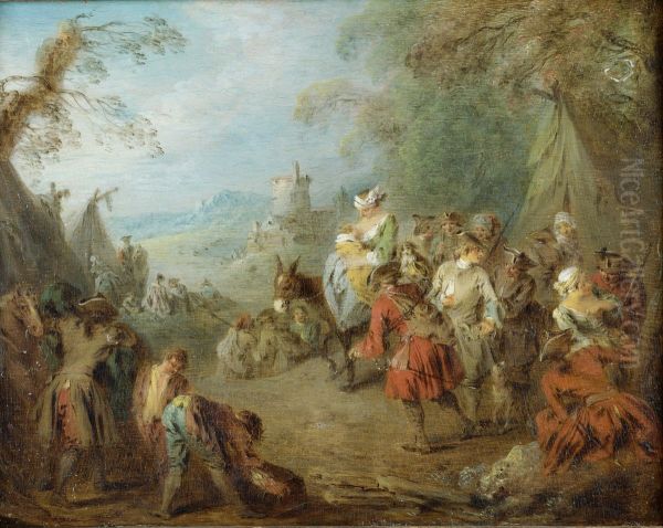 Encampment (Soldiers' Halt) - view 1