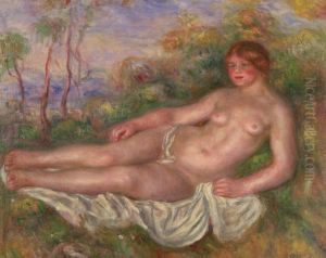 Baigneuse allongee by Pierre Auguste Renoir
