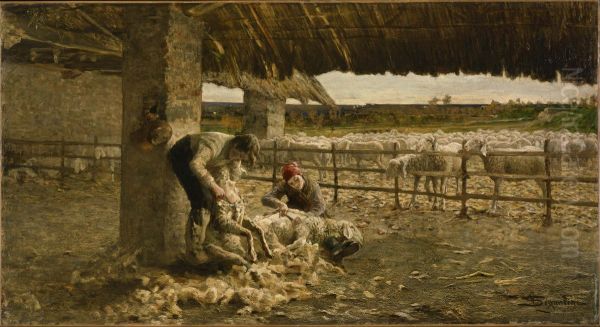 The Sheepshearing - view 1