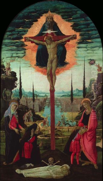 the Trinity, the Virgin, St. John and Donors - view 1
