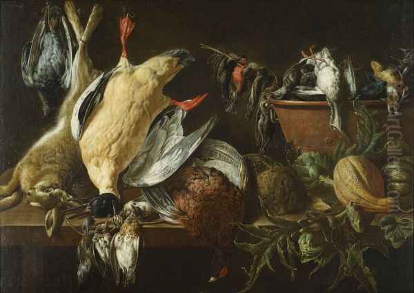 Still Life with Game and Vegetables - view 1