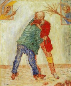 The Fight by James Ensor