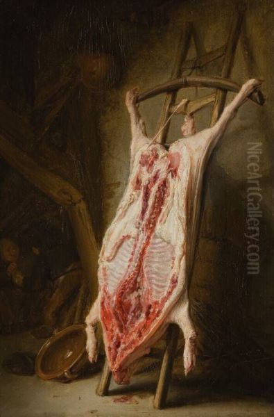 A Pig's Carcass - view 1