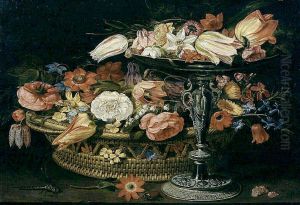 Bloemstilleven by Clara Peeters