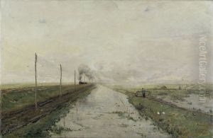 Landscape with a train Landscape with a train