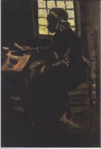 Bauerin bei der Mahlzeit by Vincent Van Gogh