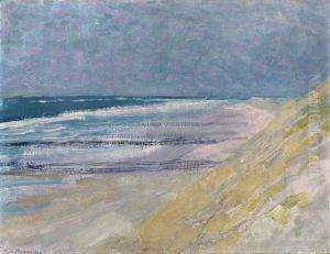 Beach with three or four piers at Domburg