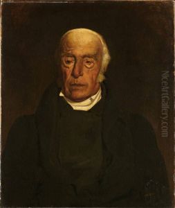 Portrait of Joseph Antoine Monticelli by Adolphe Joseph Thomas Monticelli
