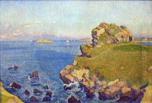 The 'Per-Kiridy' at high tide, 1889 by Theo van Rysselberghe