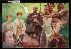 Saint Francis of Assisi by Jacek Malczewski