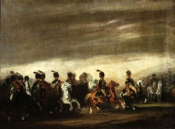 Cavalcade before Napoleon - view 1