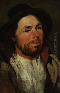 Study of a peasant in a hat