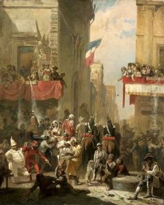 Carnival at the Corso in Rome
