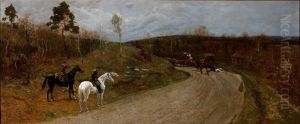 Episode from the 1863 insurrection by Antoni Piotrowski