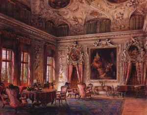 The Salone of the Palazzo Barbaro The Salone of the Palazzo Barbaro