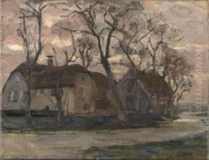 Boerderij bij Duivendrecht by Piet Mondrian