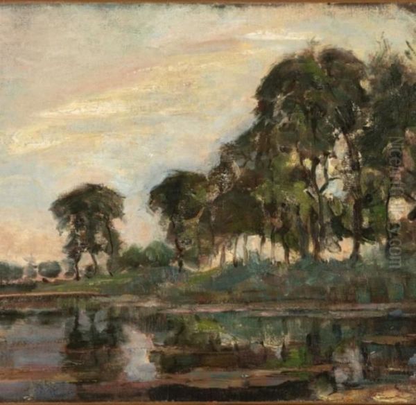 Bomen langs het Gein - view 1
