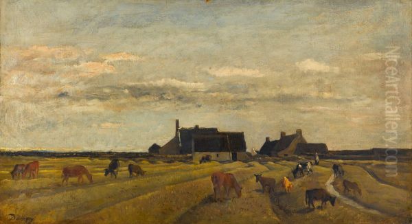 Farm at Kerity, Brittany - view 1