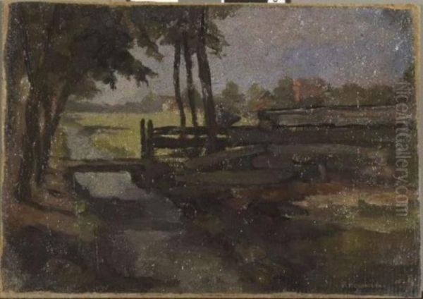 Sloot met brug - view 1