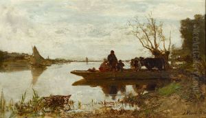 Ferry by Jacob Maris