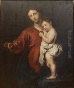 Madonna of the Rosary by Sir Anthony Van Dyck