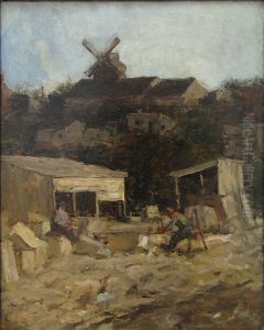 Steengroeve bij Montmartre