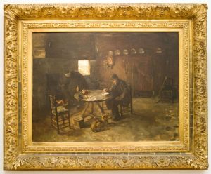 Interieur van een Drents huis