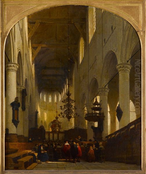 The Pieterskerk in Leiden - view 1