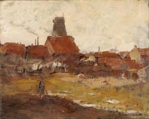 View of the Schinkel neighborhood by Piet Mondrian